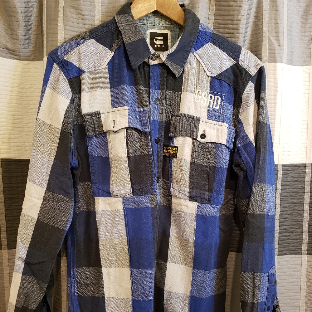 G star button up